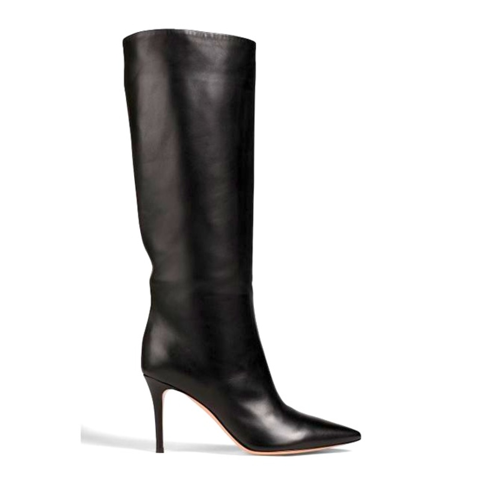 Gianvito Rossi Suzan 85 Black Boots 38